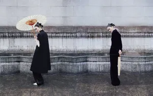 何穗冷艳硬照写真图片_2