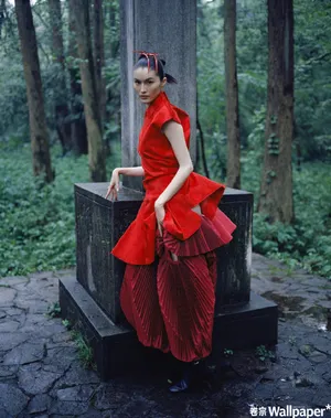 何穗冷艳硬照写真图片_4