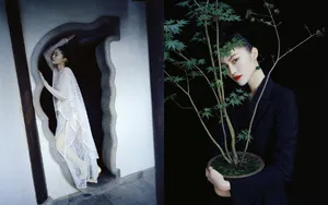 何穗冷艳硬照写真图片_12
