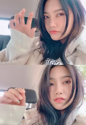 曾可妮粉嫩甜美自拍照图片_3