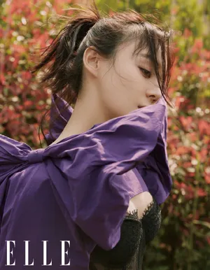 袁姗姗ELLE时尚性感写真图片_6