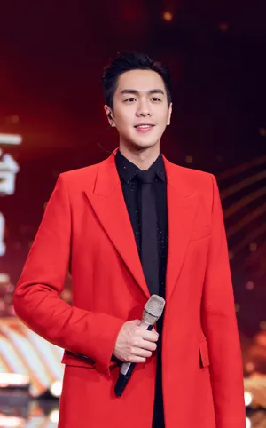 张若昀央视跨年演唱会帅气图片