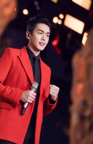张若昀央视跨年演唱会帅气图片_4