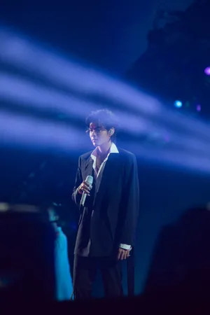 吴亦凡湖南卫视跨年晚会图片