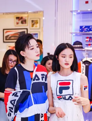 李斯丹妮FILA品牌活动照图片