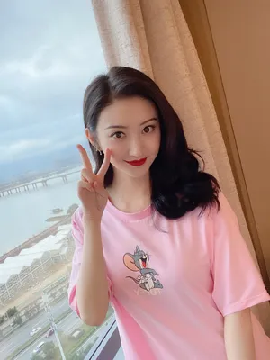 景甜私服性感自拍照图片