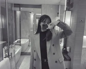 沈梦辰商务范气质写真图片