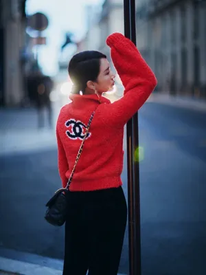 李念时尚靓丽街拍图片_2