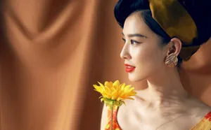 黄圣依摩登复古风写真图片_8