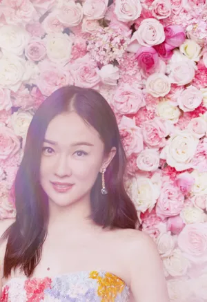 霍思燕彩虹裙唯美浪漫写真图片_5