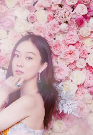 霍思燕彩虹裙唯美浪漫写真图片_7