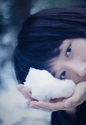 田沅唯美浪漫雪景写真图片_5