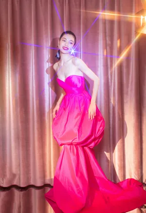 钟楚曦芭比粉造型性感写真图片_14