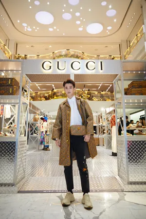 熊梓淇GUCCI帅气活动照图片_3