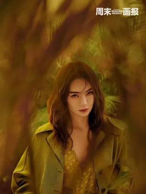 戚薇英气逼人迎春大片写真图片_1