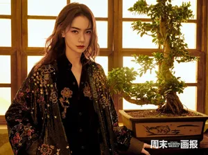 戚薇英气逼人迎春大片写真图片_3