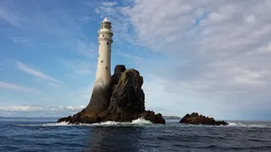 高清海边灯塔图片_2