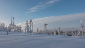 高清冬季雪景图片_10