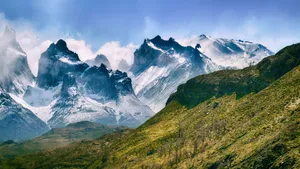 高清阿尔卑斯山图片_3