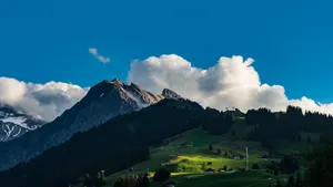 高清阿尔卑斯山图片_11