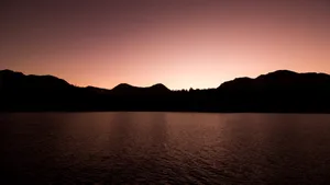 唯美黄昏风景图片壁纸_6