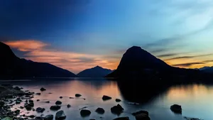 高清黄昏风景图片_2