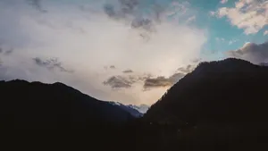 高清黄昏风景图片_6