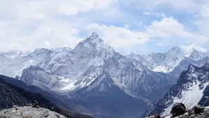 阿尔卑斯山雪景图片_11