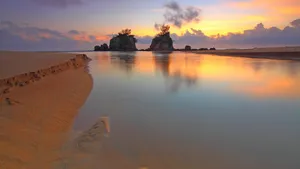 高清大海海边风景图片_6