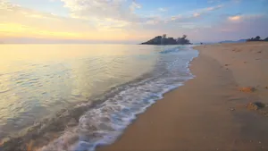 高清大海海边风景图片_7