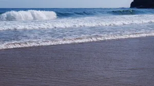 高清大海海边风景图片_11