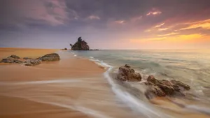高清大海海边风景图片_17