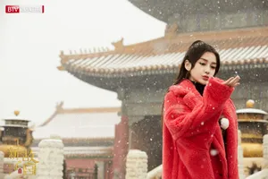 angelababy《上新了故宫》唯美雪景图片_4