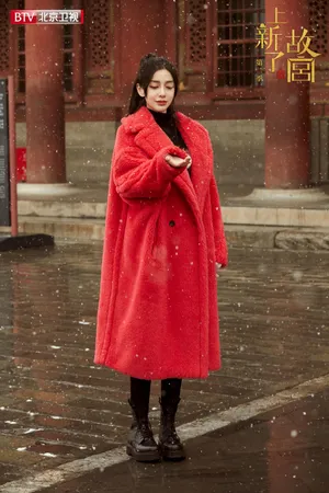 angelababy《上新了故宫》唯美雪景图片_5