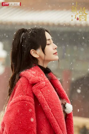 angelababy《上新了故宫》唯美雪景图片_6