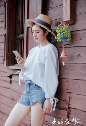 王晓晨《还没爱够》甜美剧照图片_2