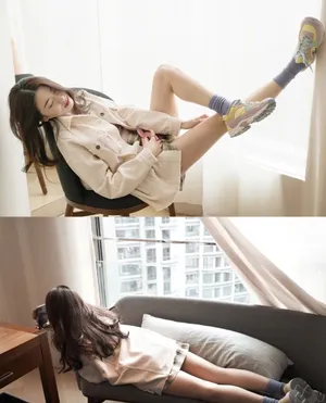 程晓玥超短裙性感迷人写真