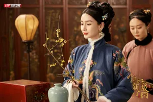 angelababy冬日清宫妆写真图片_2