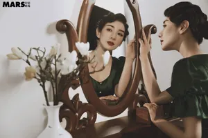 黄奕复古典雅写真图片_9
