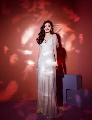 章若楠微博之夜少女感写真图片_2