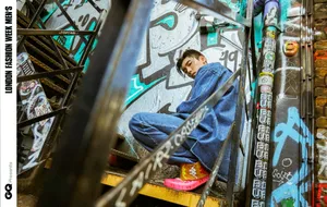 王子异伦敦男装周帅气街拍图片_5
