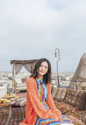 谢娜土耳其旅行私服照图片_3