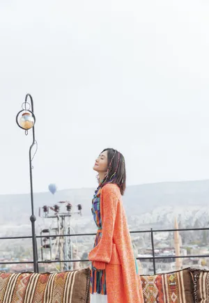 谢娜土耳其旅行私服照图片_4