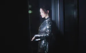 李小冉亮片西装闪耀写真图片_2