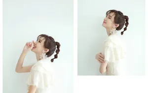 路晨甜美性感活动写真图片
