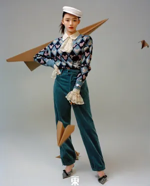 林允复古少女感时尚写真图片_6