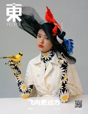 林允复古少女感时尚写真图片_9