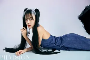 曹曦月双马尾时髦写真图片_9
