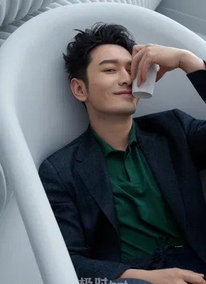 黄晓明复古活力时尚写真图片_5