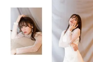 黄英法式刘海摩登少女感写真图片_3